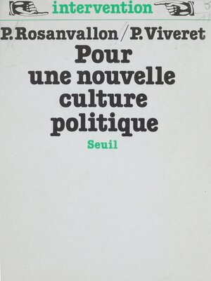cover image of Pour une nouvelle culture politique